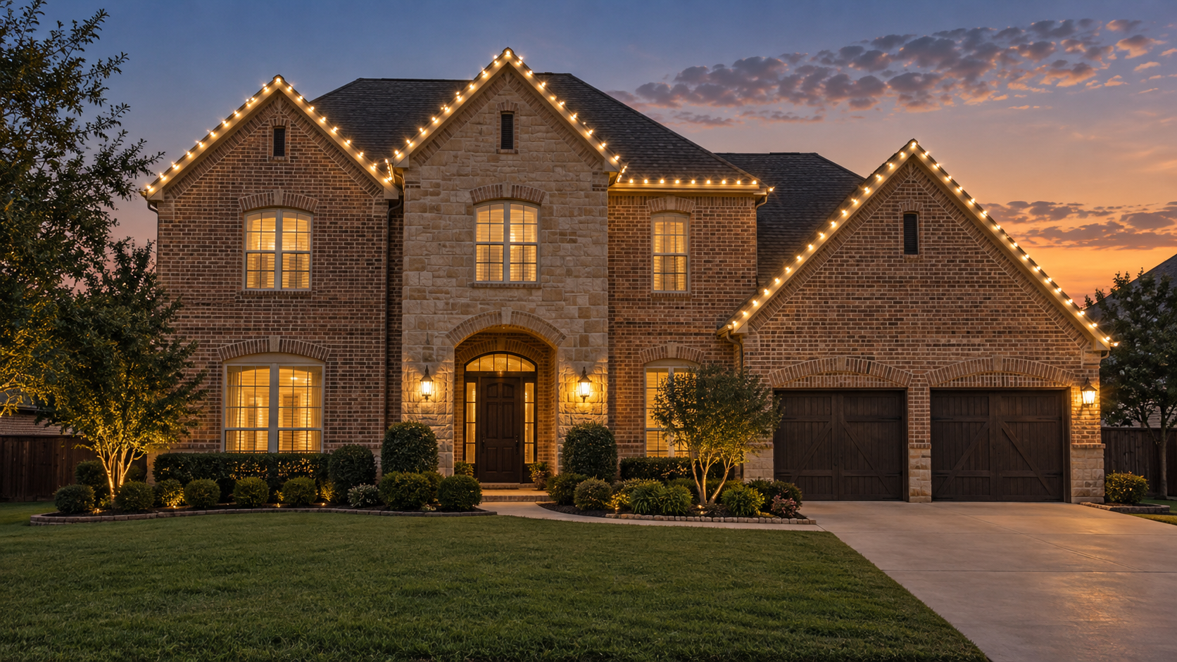 CLASSIC Christmas lights example
