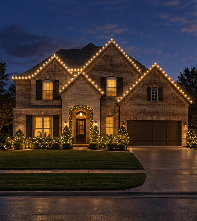 ENHANCED Christmas lights example