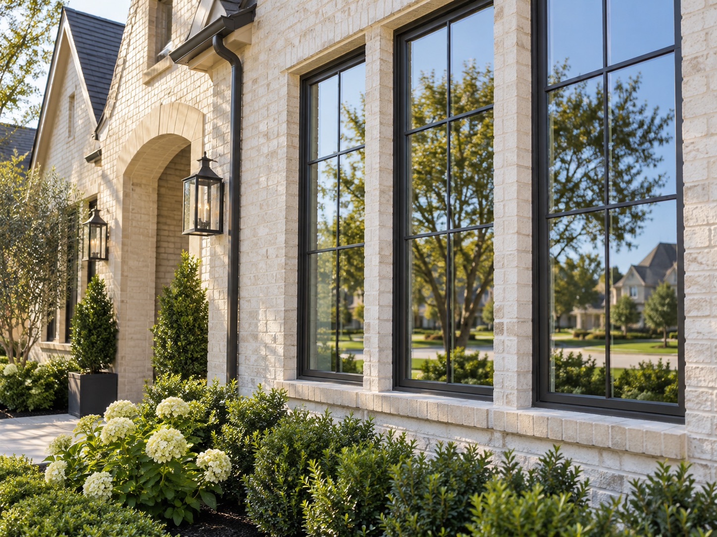 Swimming pool at a North Texas home
